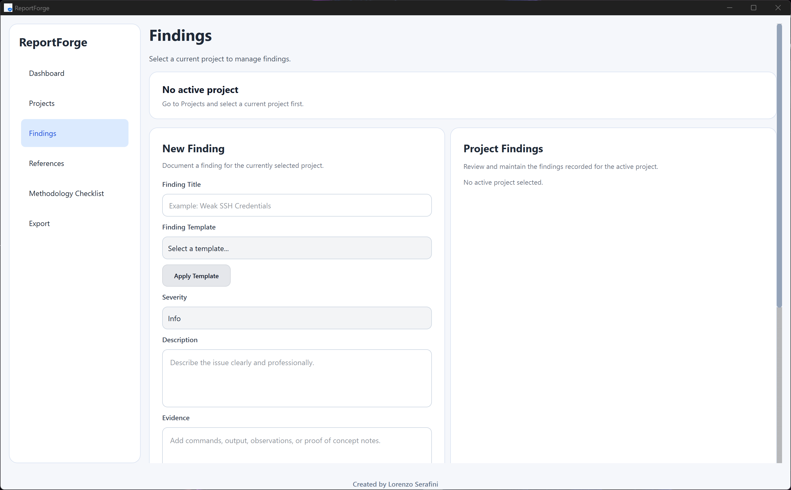 finding repeortforge